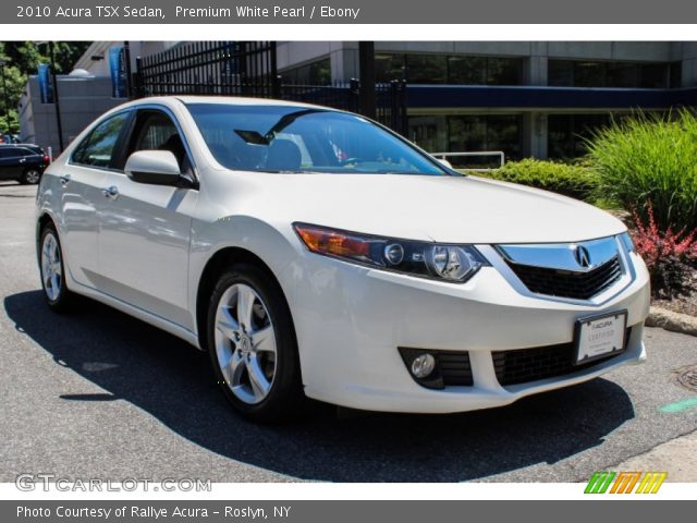 2010 Acura TSX Sedan in Premium White Pearl
