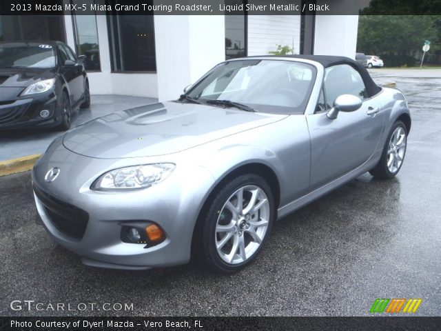 2013 Mazda MX-5 Miata Grand Touring Roadster in Liquid Silver Metallic