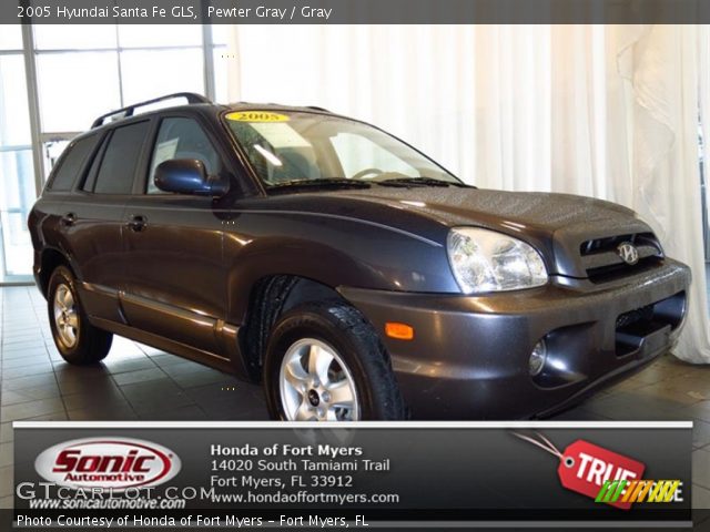 2005 Hyundai Santa Fe GLS in Pewter Gray