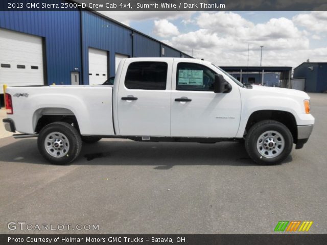 2013 GMC Sierra 2500HD Crew Cab 4x4 in Summit White