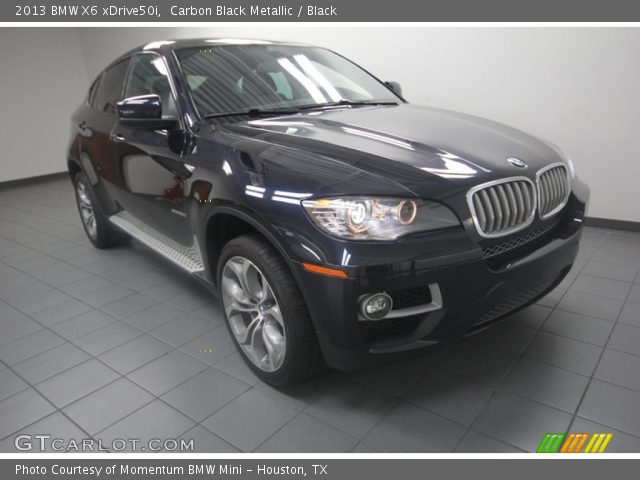 2013 BMW X6 xDrive50i in Carbon Black Metallic