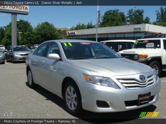 2011 Toyota Camry LE in Classic Silver Metallic