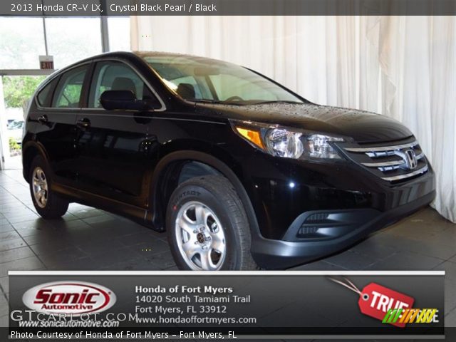 2013 Honda CR-V LX in Crystal Black Pearl