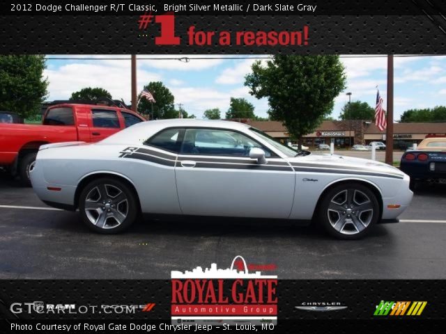 2012 Dodge Challenger R/T Classic in Bright Silver Metallic
