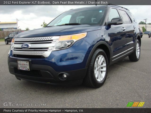 2012 Ford Explorer XLT EcoBoost in Dark Pearl Blue Metallic