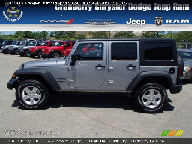 2013 Jeep Wrangler Unlimited Sport S 4x4 in Billet Silver Metallic