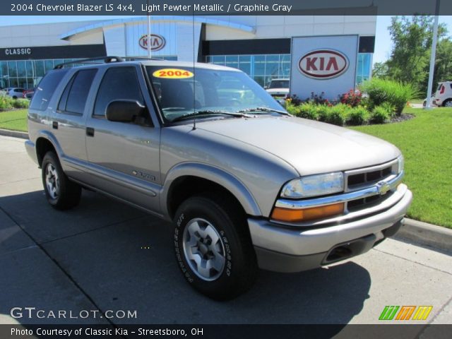 2004 Chevrolet Blazer LS 4x4 in Light Pewter Metallic