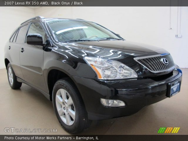 2007 Lexus RX 350 AWD in Black Onyx