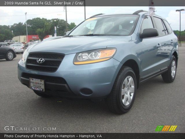 2009 Hyundai Santa Fe GLS in Silver Blue