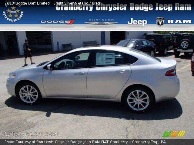 2013 Dodge Dart Limited in Bright Silver Metallic