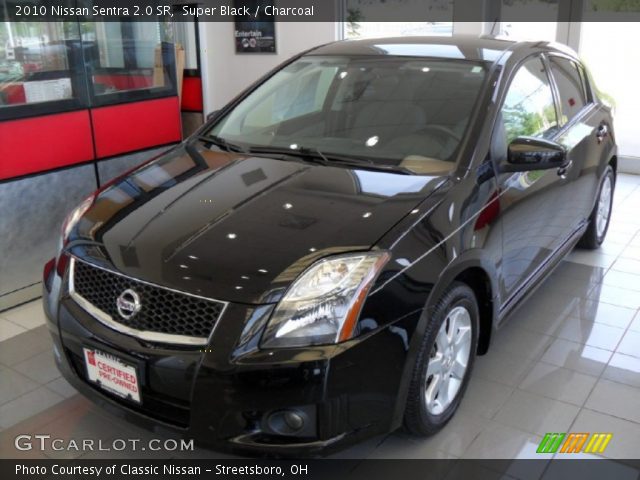 2010 Nissan Sentra 2.0 SR in Super Black