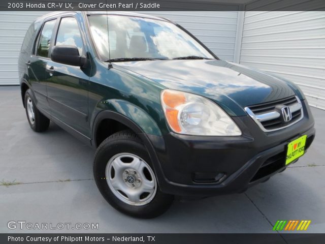 2003 Honda CR-V LX in Clover Green Pearl