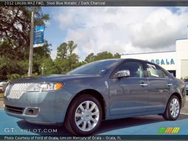 2012 Lincoln MKZ FWD in Steel Blue Metallic