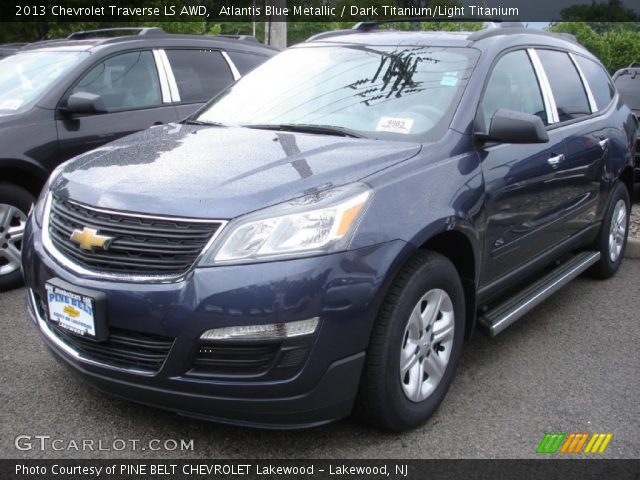 2013 Chevrolet Traverse LS AWD in Atlantis Blue Metallic