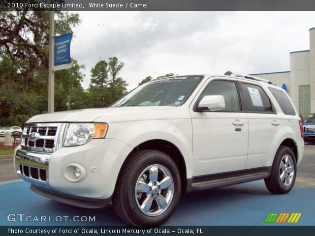 2010 Ford Escape Limited in White Suede
