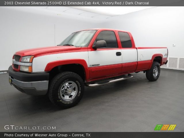 2003 Chevrolet Silverado 2500HD LS Extended Cab 4x4 in Victory Red