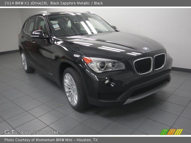 2014 BMW X1 sDrive28i in Black Sapphire Metallic