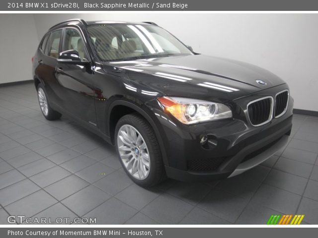 2014 BMW X1 sDrive28i in Black Sapphire Metallic