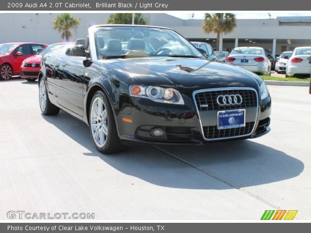 2009 Audi A4 2.0T Cabriolet in Brilliant Black