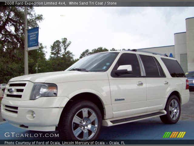 2008 Ford Expedition Limited 4x4 in White Sand Tri Coat