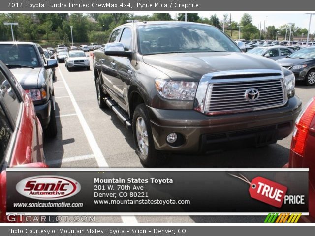 2012 Toyota Tundra Limited CrewMax 4x4 in Pyrite Mica