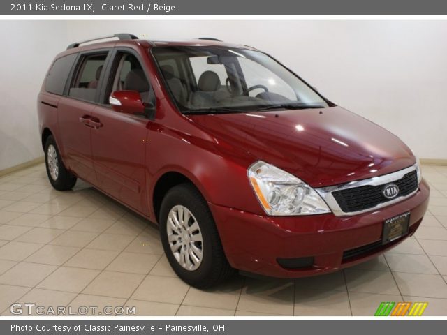 2011 Kia Sedona LX in Claret Red