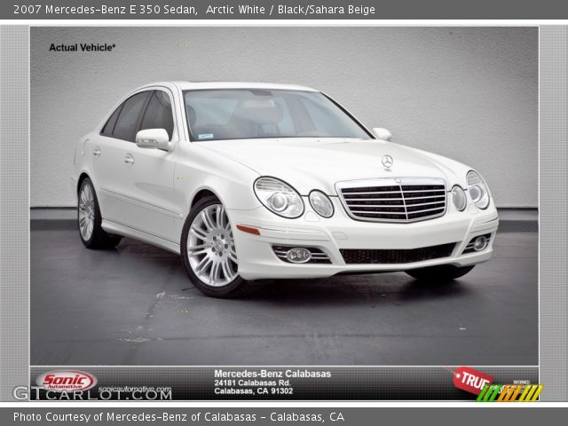 2007 Mercedes-Benz E 350 Sedan in Arctic White
