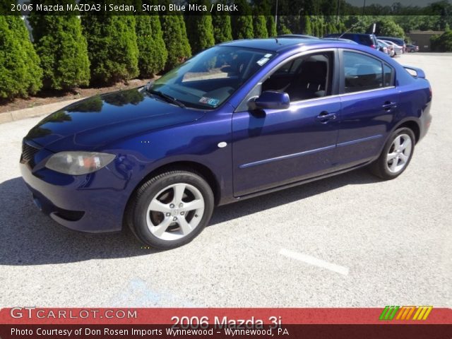 2006 Mazda MAZDA3 i Sedan in Strato Blue Mica