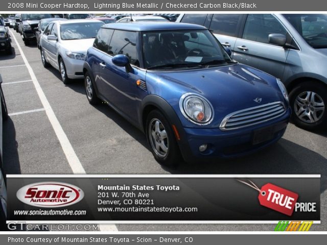 2008 Mini Cooper Hardtop in Lightning Blue Metallic