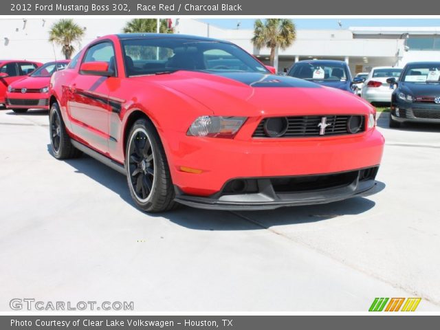 2012 Ford Mustang Boss 302 in Race Red