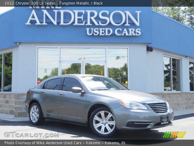 2012 Chrysler 200 LX Sedan in Tungsten Metallic