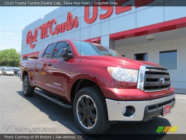 2010 Toyota Tundra Double Cab in Salsa Red Pearl