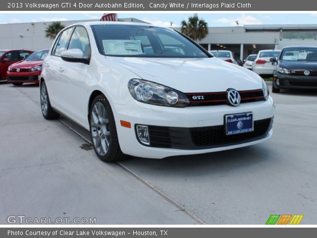 2013 Volkswagen GTI 4 Door Autobahn Edition in Candy White