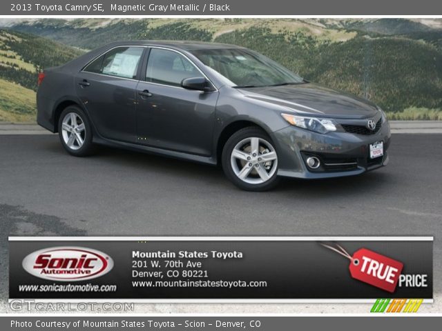 2013 Toyota Camry SE in Magnetic Gray Metallic