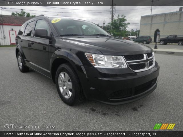2012 Dodge Journey SE in Brilliant Black Crystal Pearl
