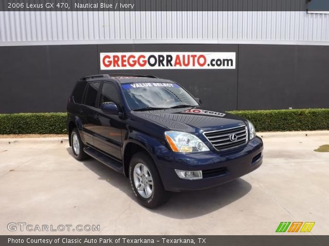 2006 Lexus GX 470 in Nautical Blue