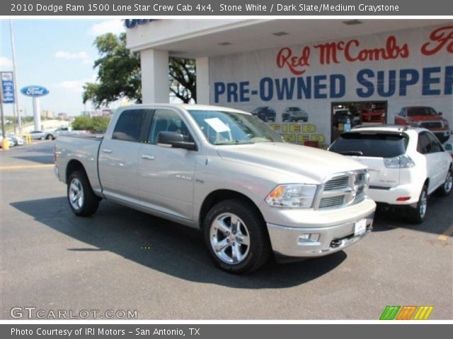 2010 Dodge Ram 1500 Lone Star Crew Cab 4x4 in Stone White