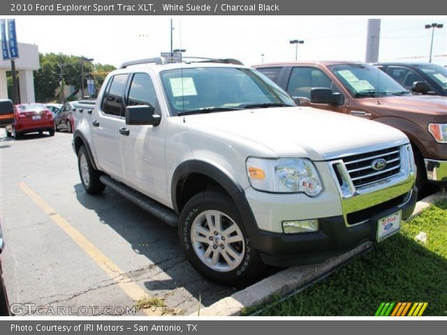 2010 Ford Explorer Sport Trac XLT in White Suede
