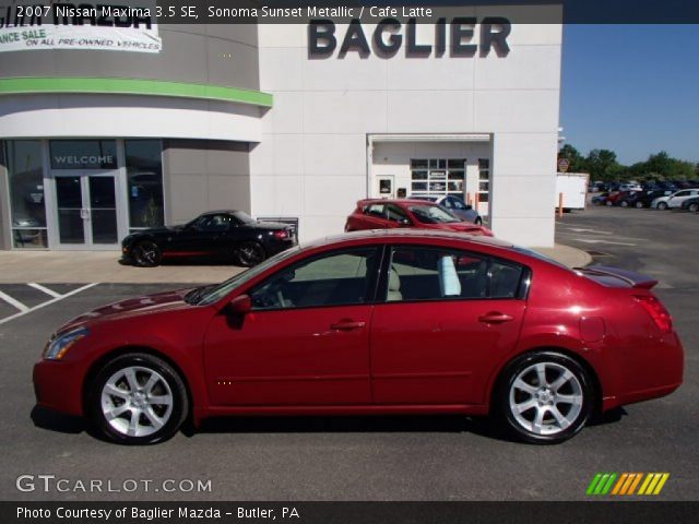 2007 Nissan Maxima 3.5 SE in Sonoma Sunset Metallic