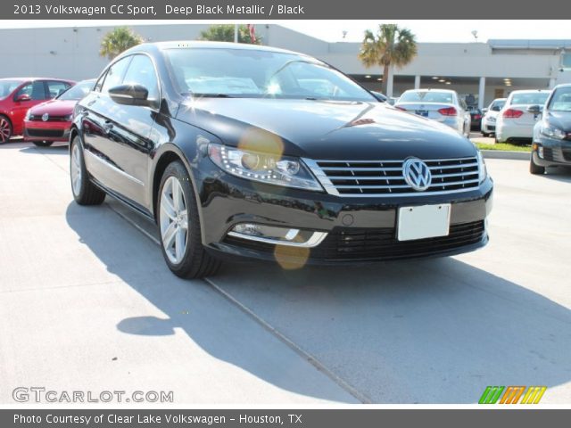 2013 Volkswagen CC Sport in Deep Black Metallic