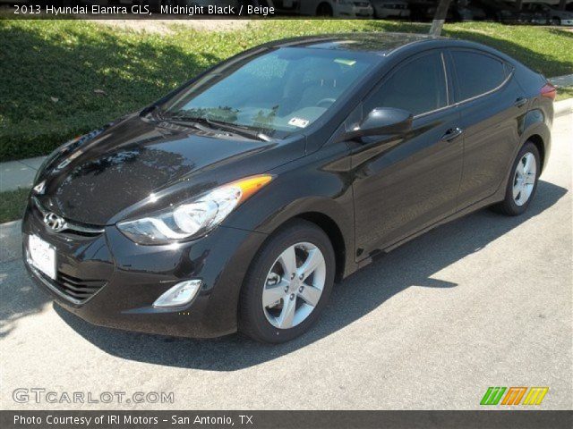 2013 Hyundai Elantra GLS in Midnight Black