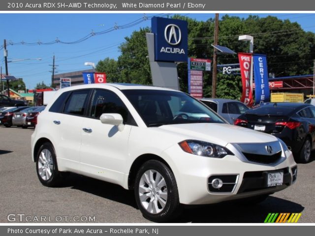 2010 Acura RDX SH-AWD Technology in White Diamond Pearl