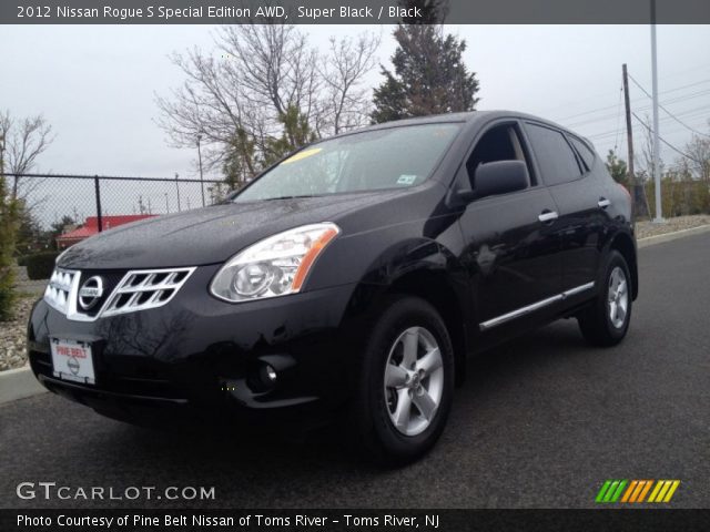 2012 Nissan Rogue S Special Edition AWD in Super Black