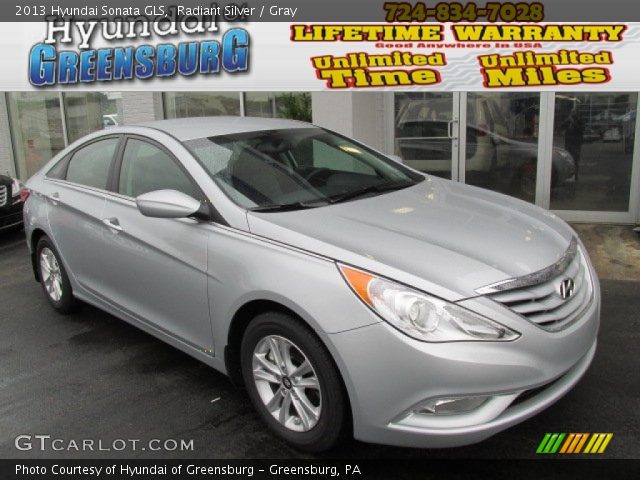 2013 Hyundai Sonata GLS in Radiant Silver