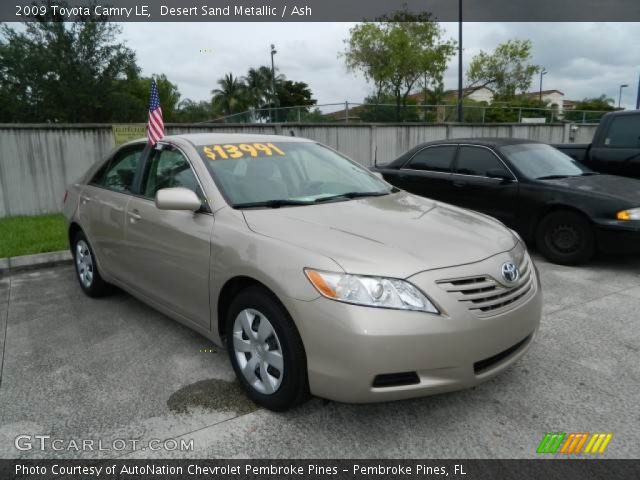 2009 Toyota Camry LE in Desert Sand Metallic