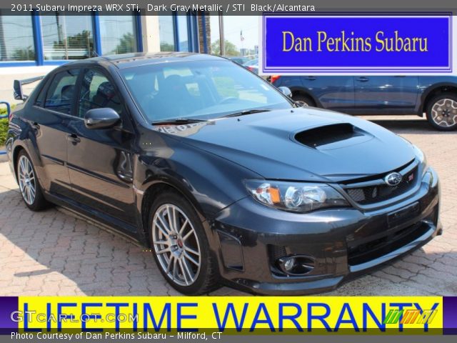 2011 Subaru Impreza WRX STi in Dark Gray Metallic
