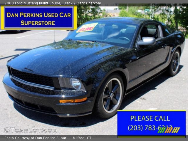 2008 Ford Mustang Bullitt Coupe in Black