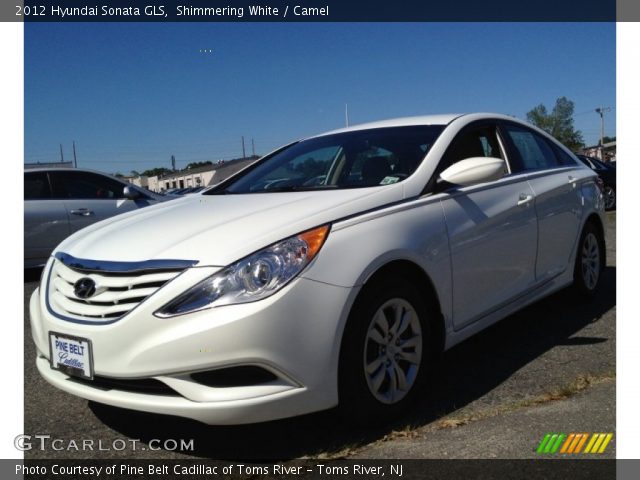 2012 Hyundai Sonata GLS in Shimmering White