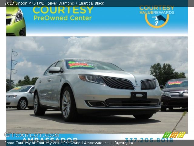 2013 Lincoln MKS FWD in Silver Diamond