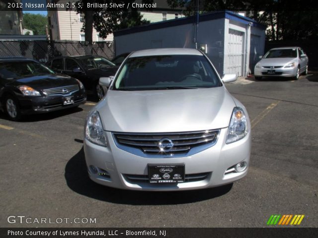 2012 Nissan Altima 2.5 S in Brilliant Silver